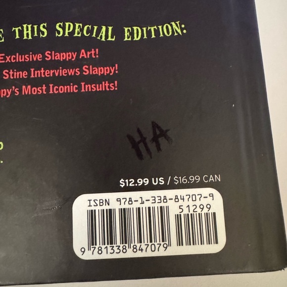 Slappy Beware (Goosebumps Special Edition) - Hardcover By R.L. Stine - Picture 5 of 6